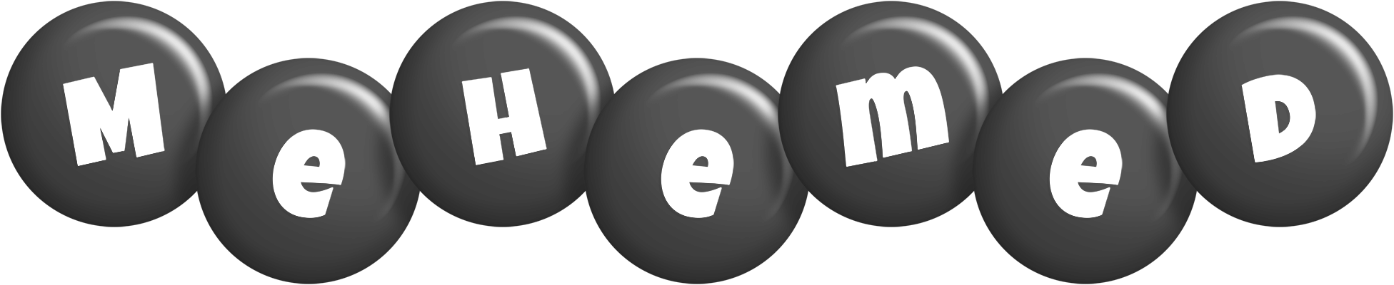 Mehemed candy-black logo