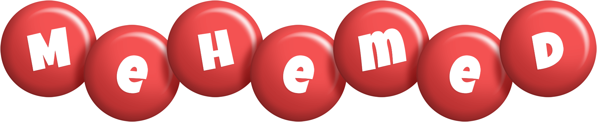 Mehemed candy-red logo