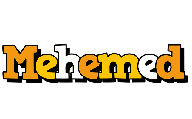 Mehemed cartoon logo