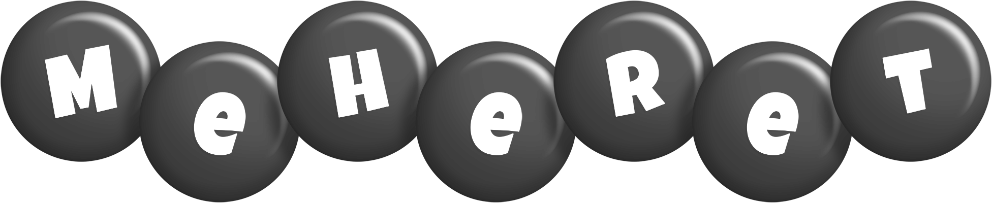 Meheret candy-black logo