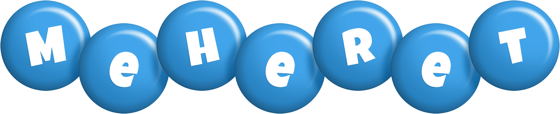 Meheret candy-blue logo