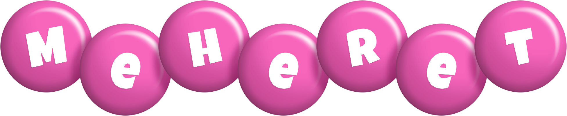 Meheret candy-pink logo