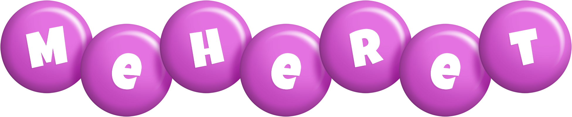 Meheret candy-purple logo
