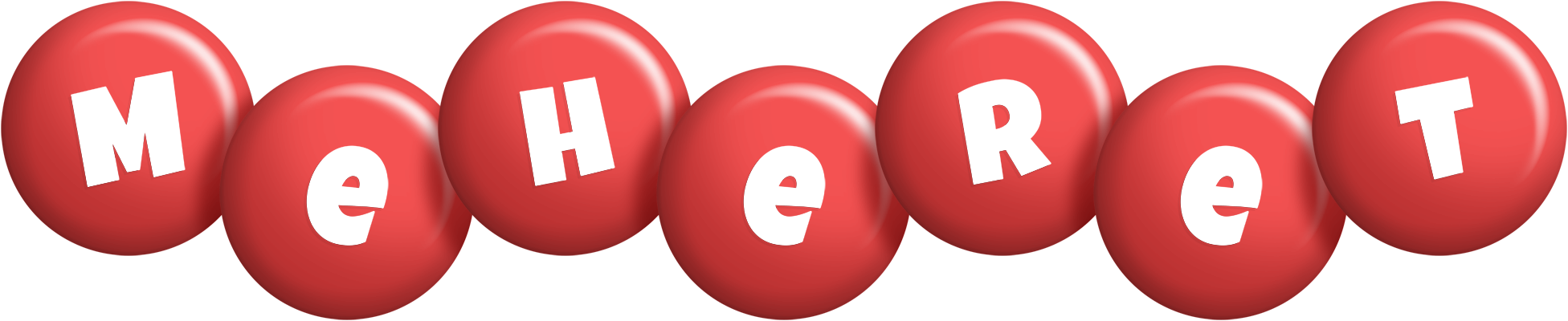 Meheret candy-red logo
