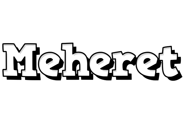 Meheret snowing logo