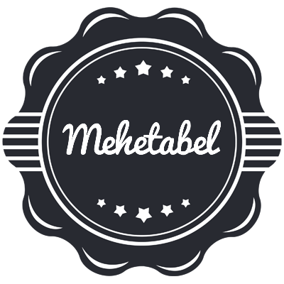 Mehetabel badge logo