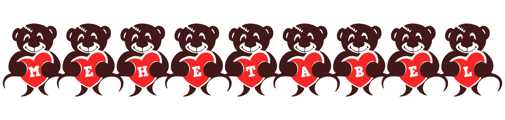 Mehetabel bear logo