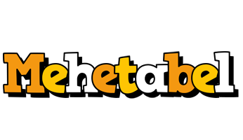 Mehetabel cartoon logo