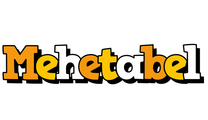 Mehetabel cartoon logo
