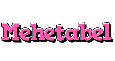 Mehetabel girlish logo