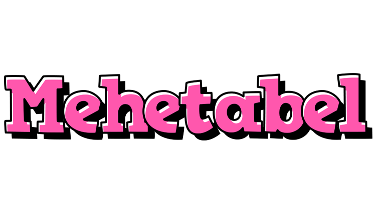 Mehetabel girlish logo