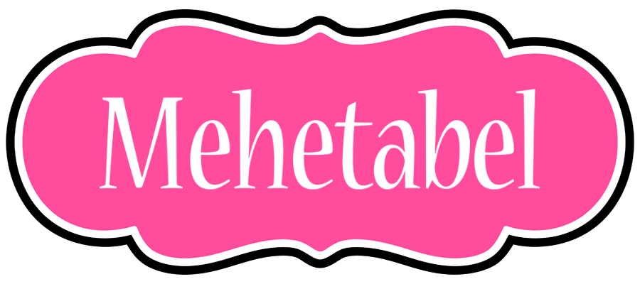 Mehetabel invitation logo