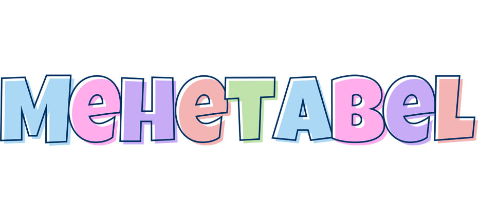 Mehetabel pastel logo