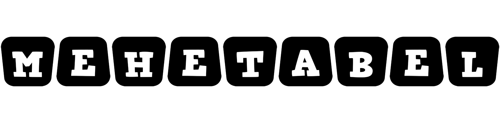 Mehetabel racing logo