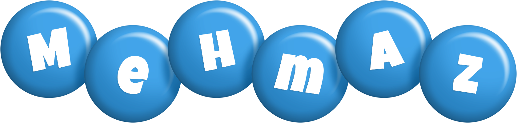 Mehmaz candy-blue logo