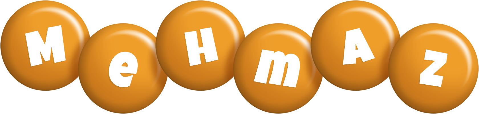 Mehmaz candy-orange logo