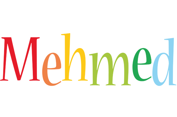 Mehmed birthday logo