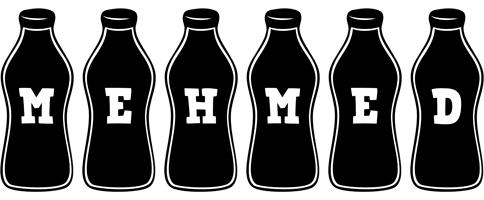 Mehmed bottle logo