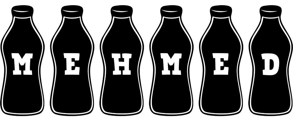 Mehmed bottle logo