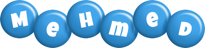 Mehmed candy-blue logo