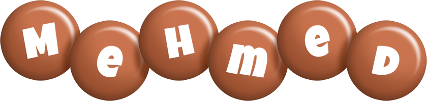 Mehmed candy-brown logo