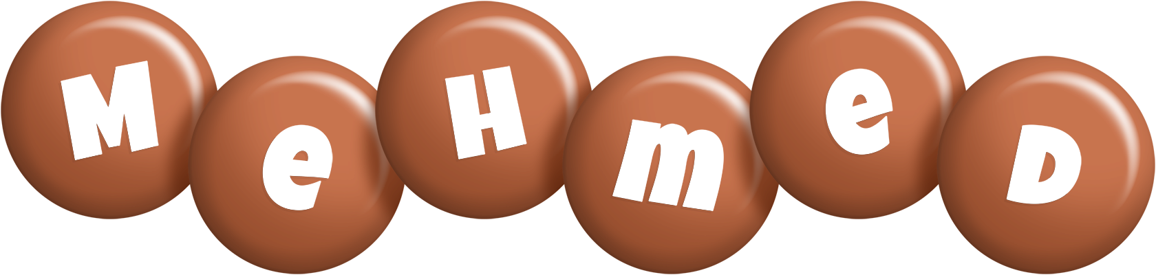 Mehmed candy-brown logo