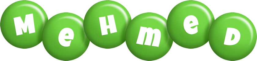 Mehmed candy-green logo