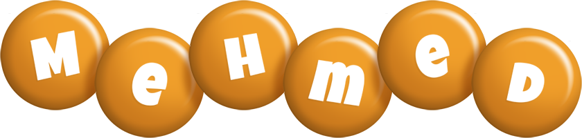 Mehmed candy-orange logo