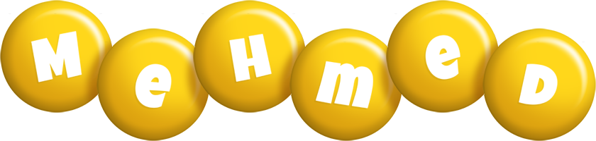 Mehmed candy-yellow logo