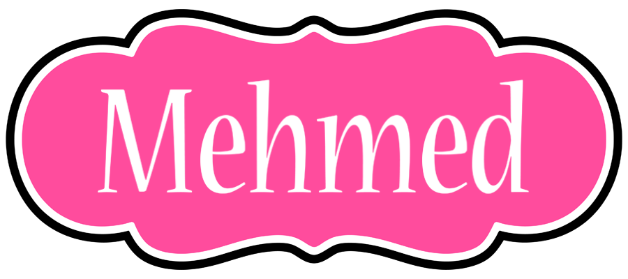 Mehmed invitation logo