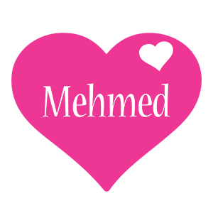 Mehmed love-heart logo