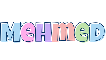 Mehmed pastel logo