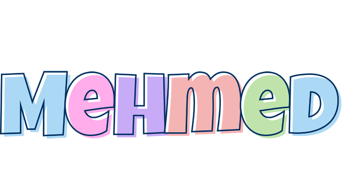 Mehmed pastel logo