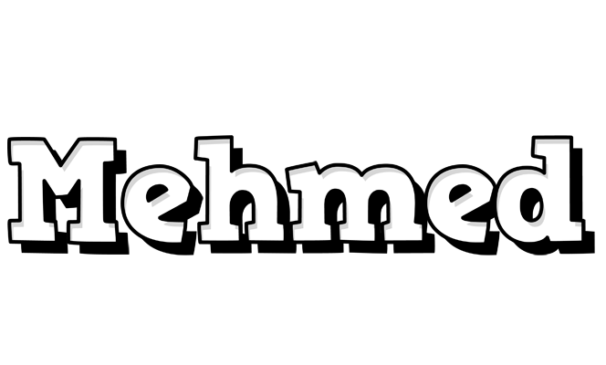 Mehmed snowing logo