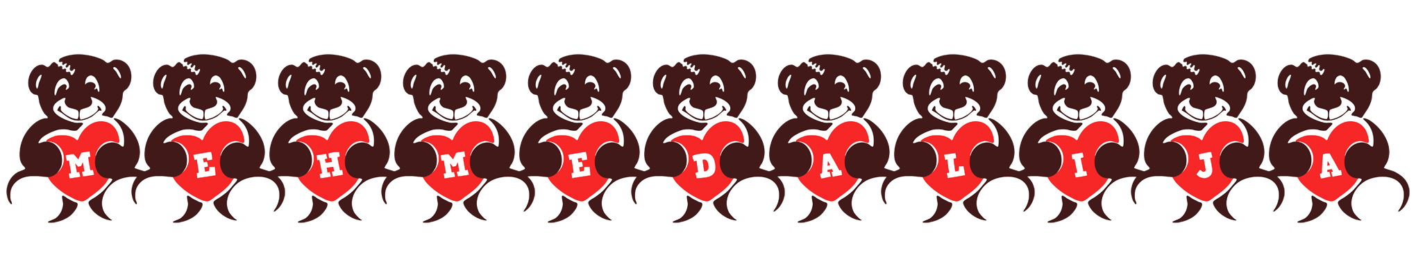 Mehmedalija bear logo