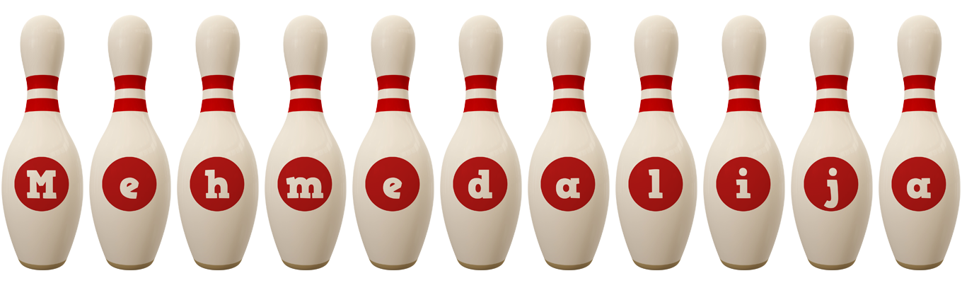 Mehmedalija bowling-pin logo
