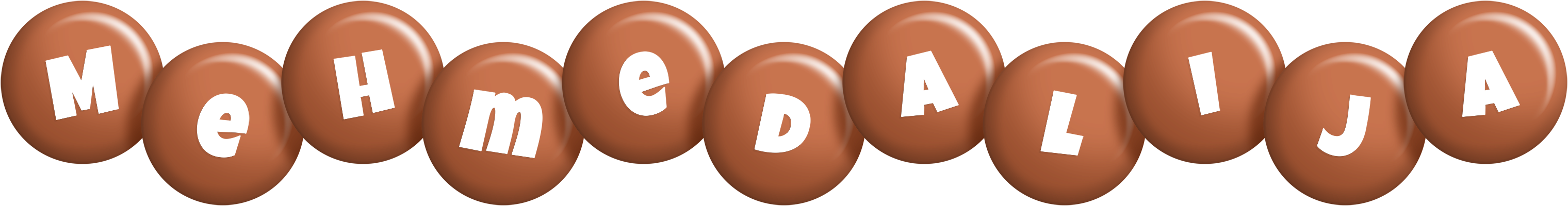 Mehmedalija candy-brown logo