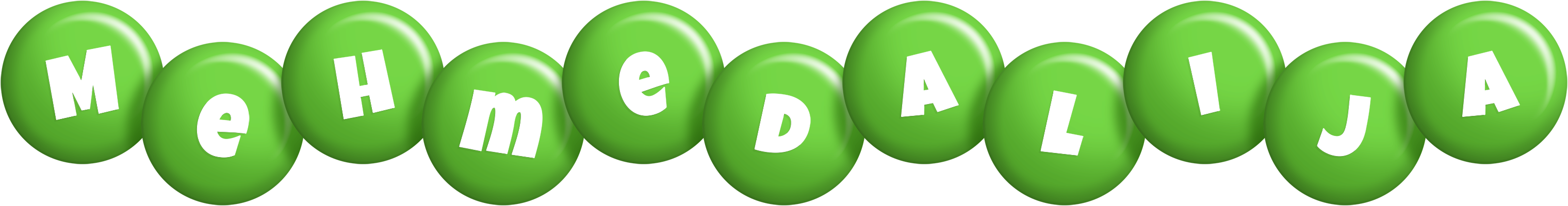 Mehmedalija candy-green logo
