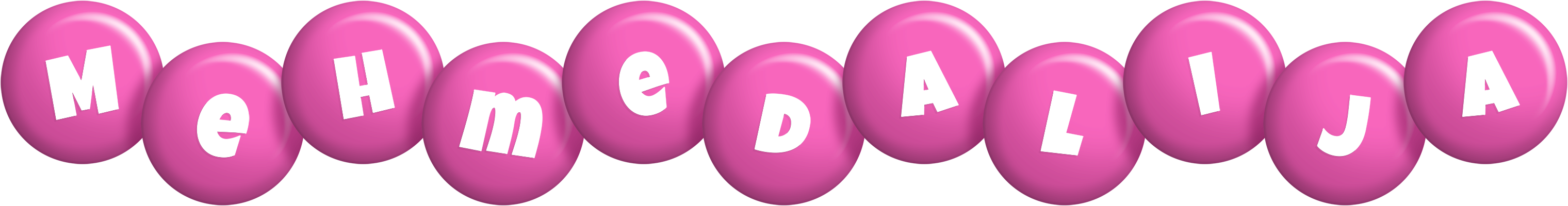 Mehmedalija candy-pink logo