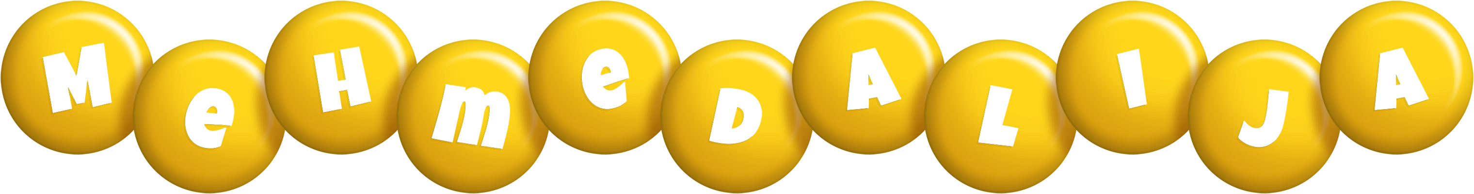 Mehmedalija candy-yellow logo