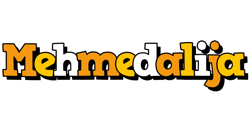 Mehmedalija cartoon logo