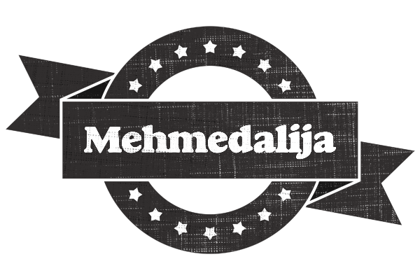 Mehmedalija grunge logo