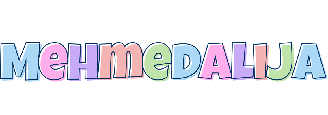 Mehmedalija pastel logo