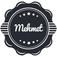 Mehmet badge logo