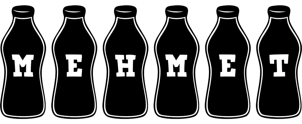 Mehmet bottle logo
