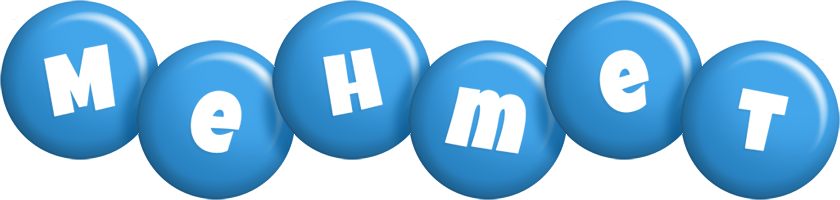 Mehmet candy-blue logo