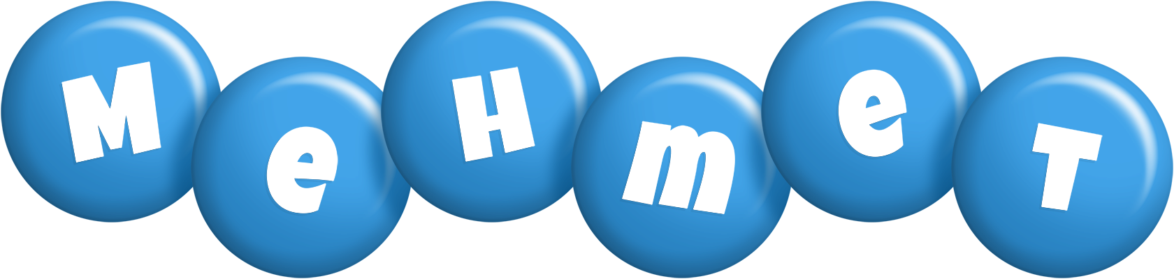 Mehmet candy-blue logo