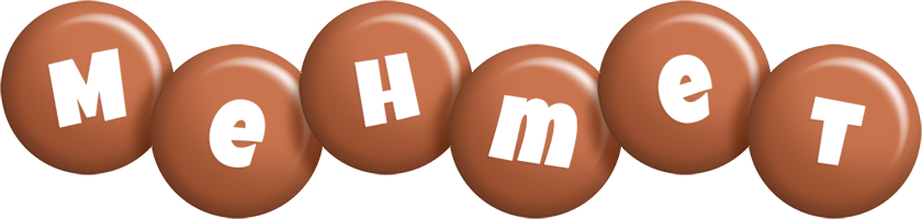 Mehmet candy-brown logo