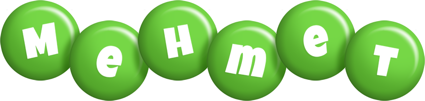 Mehmet candy-green logo