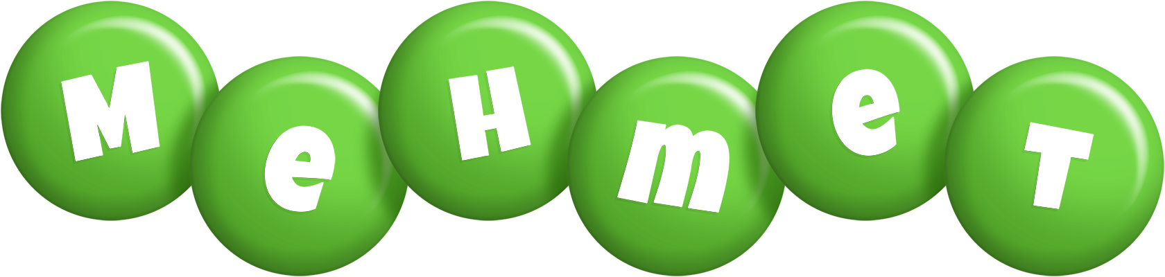 Mehmet candy-green logo